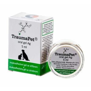 TraumaPet Ag Zubní gel se stříbrem 5 ml obraz