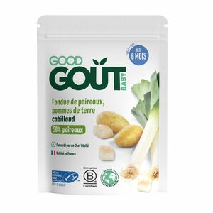 Good Gout BIO Pórek s brambůrkem a treskou 6m+ 190 g obraz