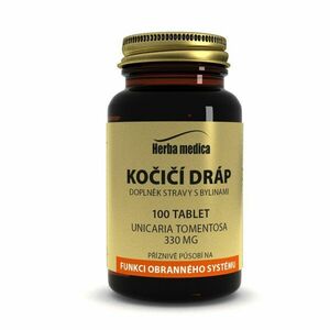 Herbamedica Kočičí dráp Vilcacora 330 mg 100 tablet obraz