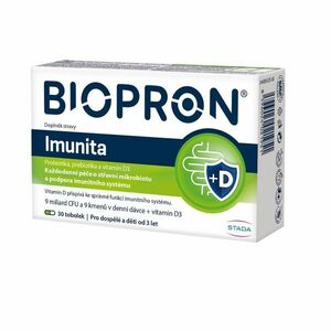 Biopron 9 Immunity s vitaminem D3 30 tobolek obraz