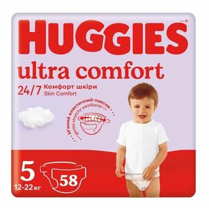 Huggies Ultra Comfort Mega vel. 5 11-25 kg dětské plenky 58 ks obraz