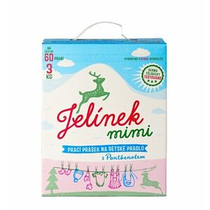 Jelínek mimi Prací prášek s panthenolem 3 kg obraz