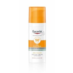 EUCERIN Sun Oil Control Ochranný krémový gel na opalování na obličej SPF 50+ 50 ml obraz