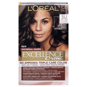 Loréal Paris Excellence Creme Universal Nudes odstín 5U světlá hnědá barva na vlasy obraz