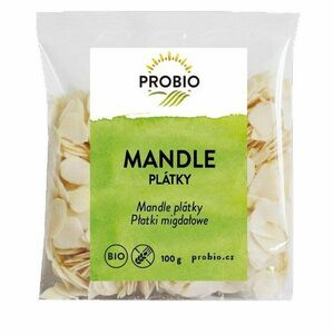 PROBIO Mandle plátky BIO 100 g obraz