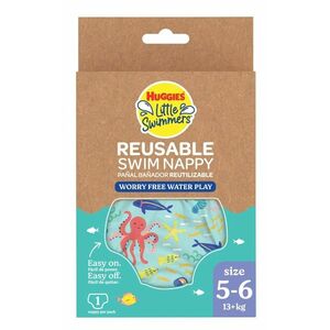 Huggies Little swimmers Nappy 5–6 pratelné koupací plavky 13 kg+ obraz