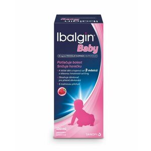 Ibalgin Baby 20 mg/ml suspenze 100 ml obraz