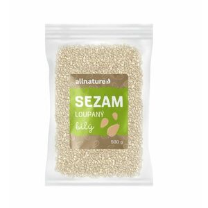 Allnature Sezam bílý loupaný 500 g obraz