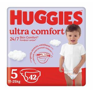 Huggies Ultra Comfort vel. 5 11-25 kg dětské plenky 42 ks obraz