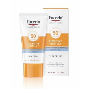 Eucerin SUN Sensitive Protect SPF50+ vysoce ochranný krém na obličej 50 ml obraz