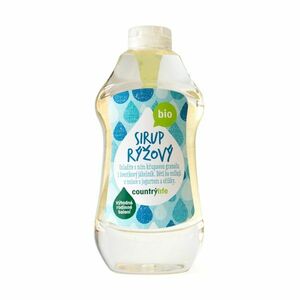 Country Life Sirup rýžový BIO 874 ml obraz