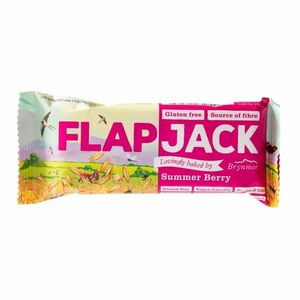 Wholebake Flapjack ovesný bezlepkový malina-jahoda 80 g obraz