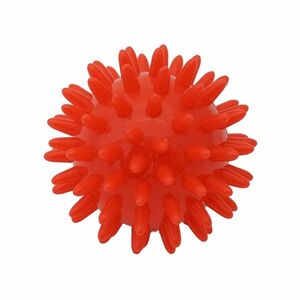 KineMAX Pro Hedgehog 6 cm masážní míček 1 ks červený obraz