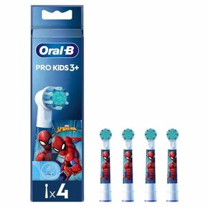 Oral-B EB 10-4 PRO Kids 3+ Spiderman náhradní hlavice 4 ks obraz