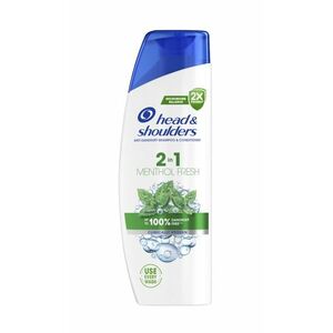 Head&Shoulders Anti-Hairfall with menthol 2v1 šampon a kondicionér proti lupům 330 ml obraz