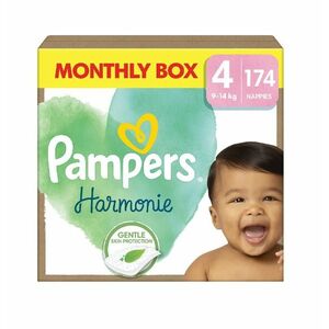 Pampers Box vel. 4 9–14 kg dětské pleny 174 ks obraz