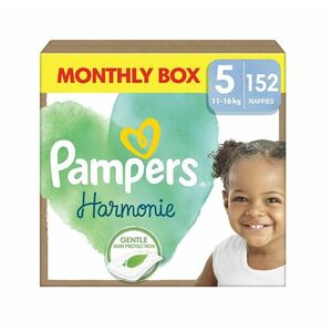 Pampers Harmonie Box vel. 5 11–16 kg dětské pleny 152 ks obraz