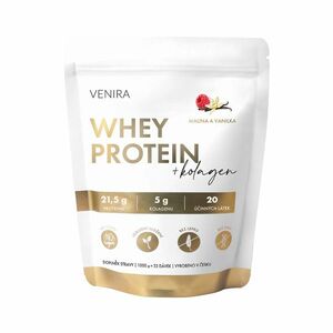 Venira Whey protein malina-vanilka 1000 g obraz