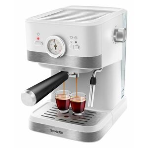 SENCOR SES 1720WH Espresso pákový kávovar bílý obraz