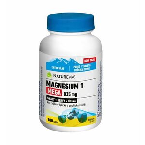 NatureVia Magnesium 1 Mega 835 mg 180 tablet obraz