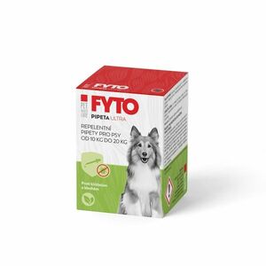 Pet health care FYTO PIPETY ULTRA pro psy 10–20 kg 3x10 ml obraz