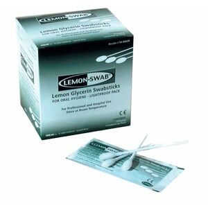 Lemon-Swab Vatové tyčinky s glycerinem 15 cm 75 ks obraz