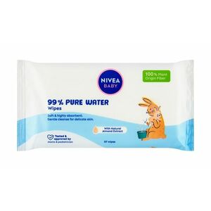 Nivea baby 99% Pure Water čisticí ubrousky 57 ks obraz