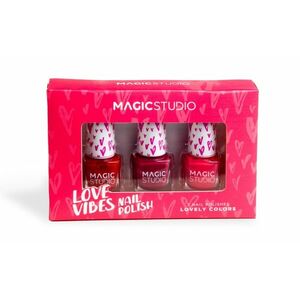 Magic Studio Love Vibes sada laků na nehty 3x6 ml obraz