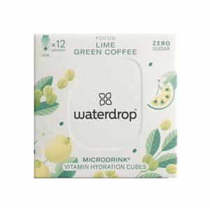 Waterdrop Focus limetka, zelená káva, citronový list 12 ks obraz
