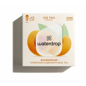 Waterdrop Ice Tea broskev 12 ks obraz