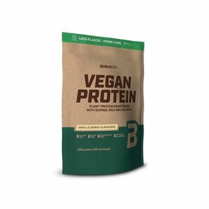 BioTech Vegan Protein 500 g Vanilla Cookie obraz