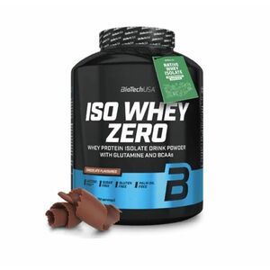 BioTech Iso Whey Zero chocolate 2270 g obraz