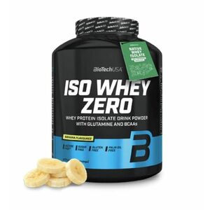 BioTech Iso Whey Zero banana 2270 g obraz