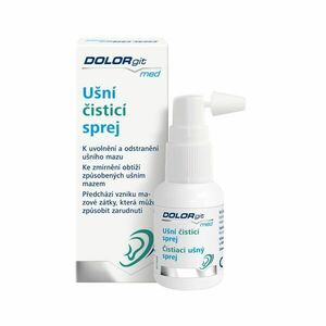 DOLORgit med ušní čisticí sprej 20 ml obraz