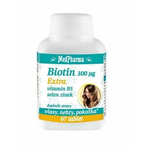 Medpharma Biotin 300 µg Extra 67 tablet obraz