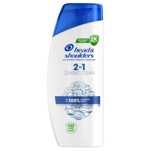 Head&Shoulders 2v1 Classic Šampon proti lupům 625 ml obraz