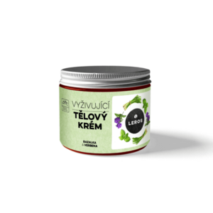 Leros Tělový krém bazalka & verbena 200 ml obraz