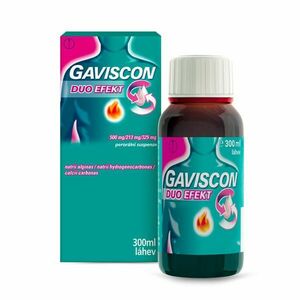 Gaviscon Duo Efekt suspenze 300 ml obraz