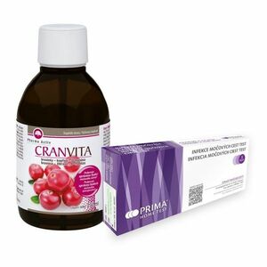 Pharma Activ CRANVITA 250 ml + Infekce močových cest test 3 ks obraz