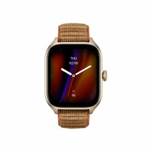 Amazfit GTS 4 Autumn Brown chytré hodinky obraz