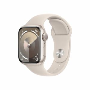 Apple Watch S9 41 mm sport band S/M smart hodinky Starlight obraz