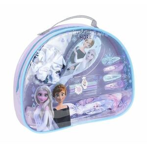 Cerdá Beauty sada do vlasů Frozen II 12 ks + toaletní taštička obraz