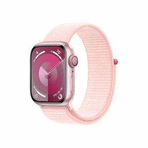 Apple Watch S9 Cellular 45 mm sport loop smart hodinky Pink obraz