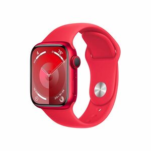 Apple Watch S9 41 mm sport band S/M smart hodinky Red obraz