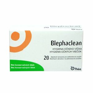 Blephaclean Hygiena očního víčka sterilní tampony 20 ks obraz