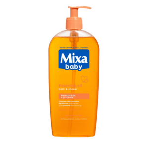 Mixa Baby Pěnivý olej do sprchy i do koupele 400 ml obraz