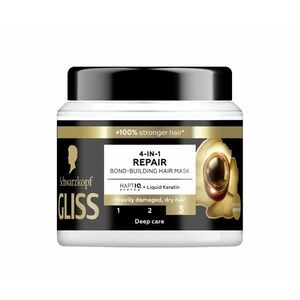 Gliss Ultimate Repair 4v1 regenerační maska na vlasy 400 ml obraz