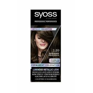 Syoss Metallic Collection Permanentní barva na vlasy 3-89 kávově bronzová 115 ml obraz