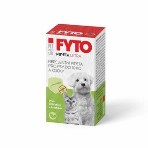 Pet health care FYTO PIPETA ULTRA pro psy do 10 kg a kočky 1x15 ml obraz