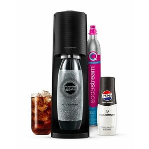 SODASTREAM TERRA Pepsi Zero Mpack výrobník perlivé vody Black obraz